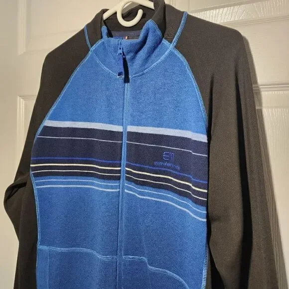 STATE OF ELEVENATE wool zip up - Picture 3 of 5